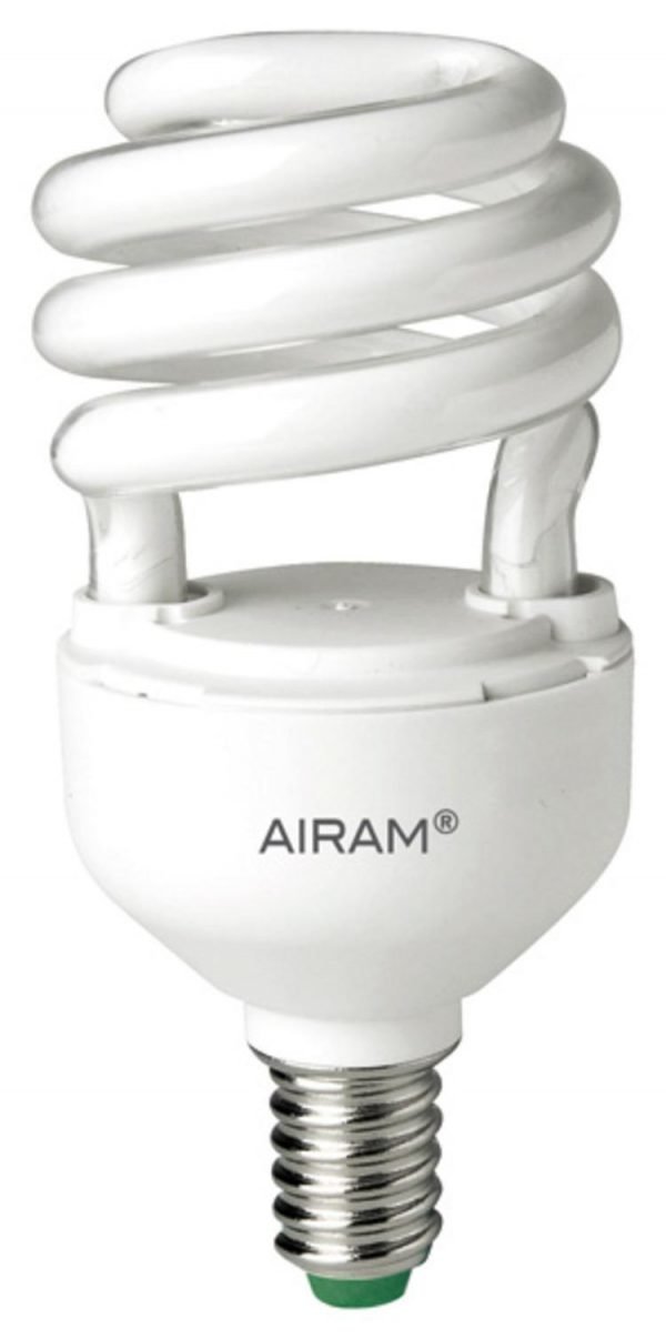 Airam Spiral Energiansäästölamppu Spiraalikupuinen E14
