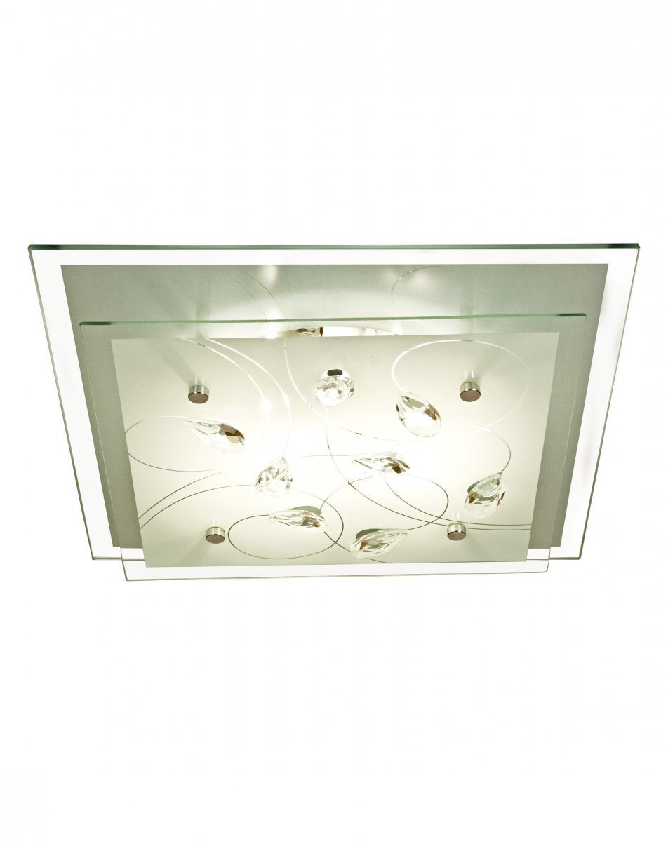 Aneta Demi Plafondi Valkoinen 34x34 Cm