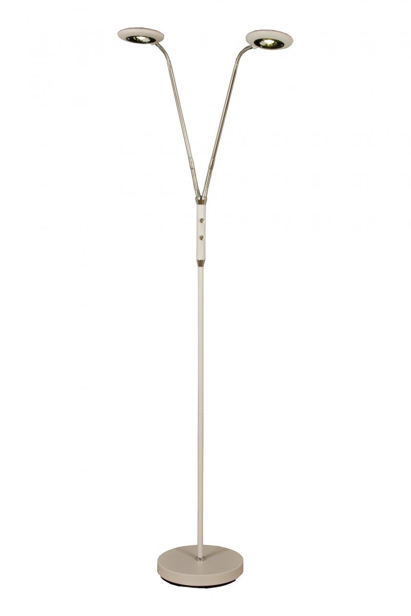 Aneta Moto Led Lattiavalaisin Valkoinen 2-Osainen