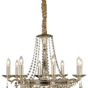 Aneta Royal 12 Kattovalaisin Antiikki Hopea