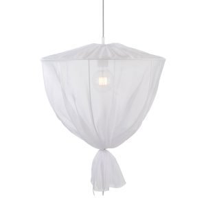 Belid Chandelier Riippuvalaisin Matta Valkoinen