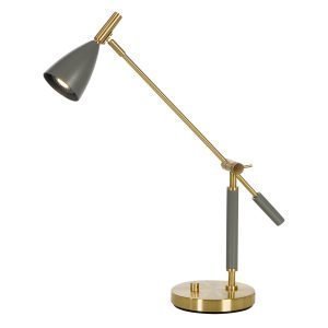 Belid Frank 2.0 Pöytävalaisin Led Lämmin Harmaa / Messinki