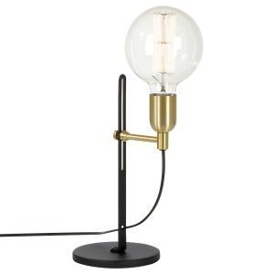 Belid Regal Pöytävalaisin E27 Svart / Messinki