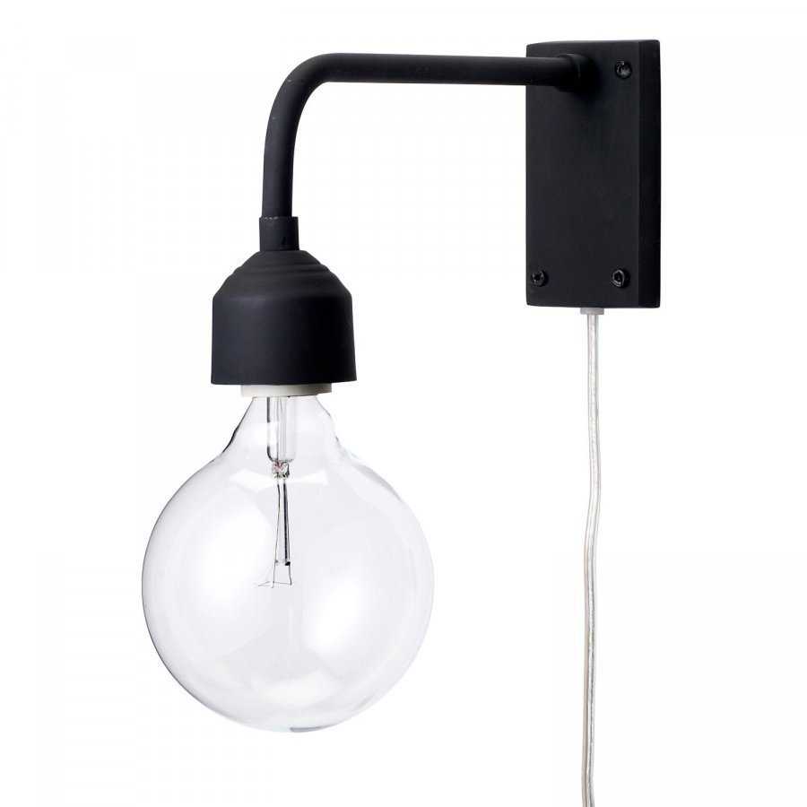 Bloomingville Less Seinävalaisin Musta