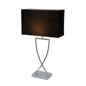 By Rydéns Omega Pöytävalaisin Kromi / Musta