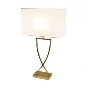 By Rydéns Omega Pöytävalaisin Messinki / Valkoinen