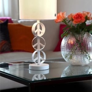 By Rydéns Peace Please 2829390-5007 Hiekanvalkoinen Pöytävalaisin