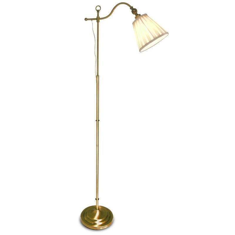 By Rydéns Tamara 4100000-6515 Antiikinmessinginvärinen Lattiavalaisin