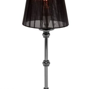 Cellbes Pöytävalaisin Axel mini Musta kromi Musta