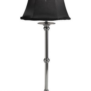 Cellbes Pöytävalaisin Musta kromi Musta