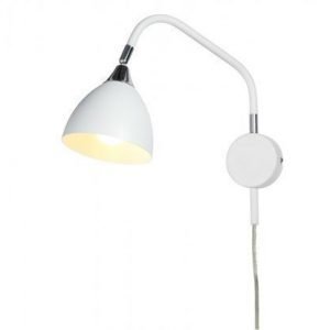 Cottex Läza Wall Lamp White with Chrome details