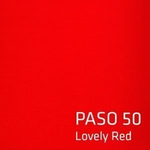 Darø Tekstiili Varjostin Paso 50 Lovely Red Valaisimeen