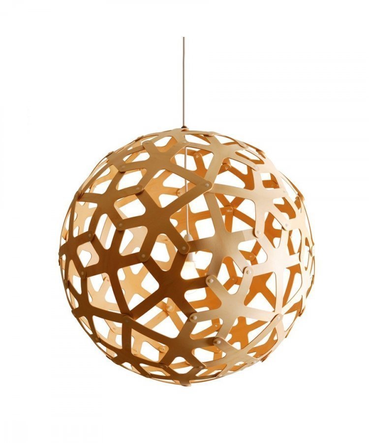 David Trubridge Coral Bamboo Riippuvalaisin Ø40