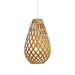 David Trubridge Grow Koura Keltainen Riippuvalaisin Ø50