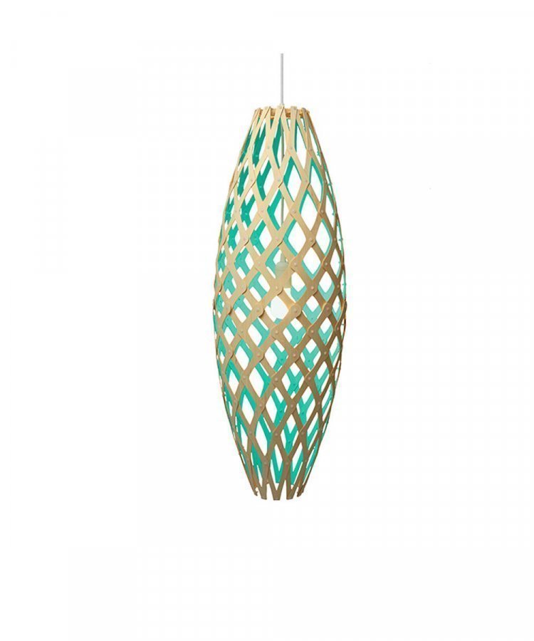 David Trubridge Hinaki Riippuvalaisin Aqua Ø140