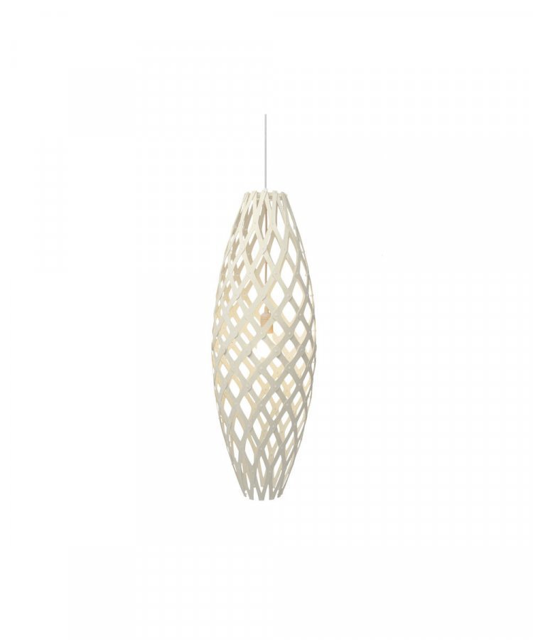 David Trubridge Hinaki Valkoinen 2 Puolinen Riippuvalaisin H50