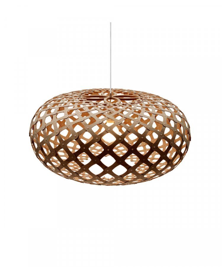 David Trubridge Kina Riippuvalaisin Karamelli Ø80