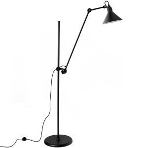 Dcw Éditions Lampe Gras 215 Lattiavalaisin Kartio Varjostin Musta
