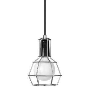 Design House Stockholm Work Lamp valaisin hopea