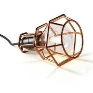 Design House Stockholm Work Lamp valaisin kupari