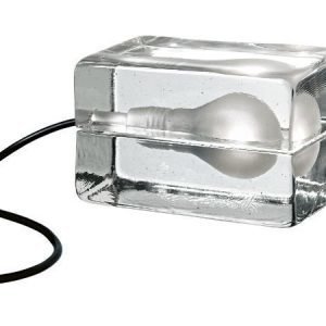 Design House Stockholm suuri Block lamppu musta johto