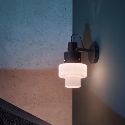 Diesel With Foscarini Gask Seinävalaisin E14 Valkoinen