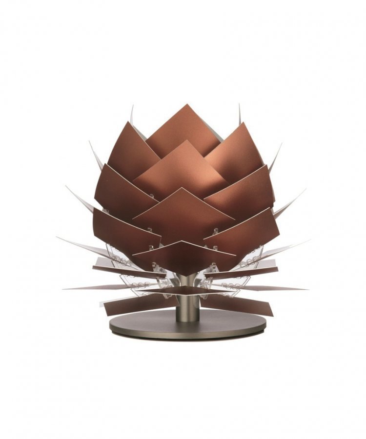 Dyberg Larsen Pineapple Xs Led Matala Pöytävalaisin Kupari Look