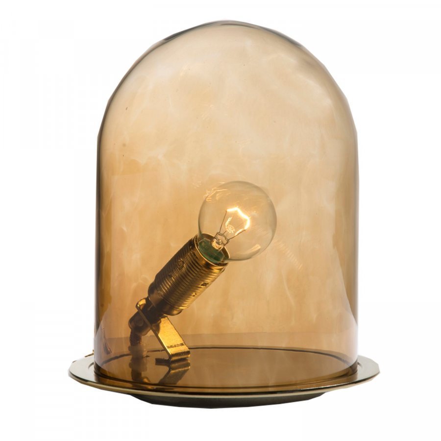 Ebb & Flow Glow In A Dome Pöytävalaisin S Ruskea / Kromi