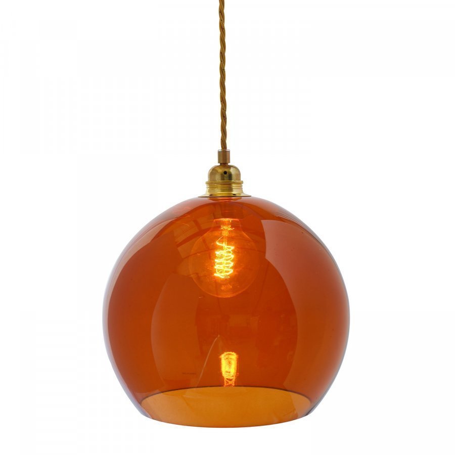 Ebb & Flow Rowan Kattovalaisin Ruosteenvärinen Ø28 Cm