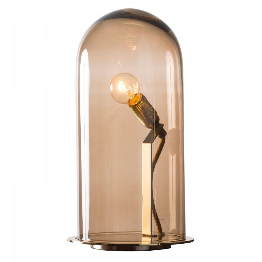 Ebb & Flow Speak Up! Pöytävalaisin M Ruskea / Messinki