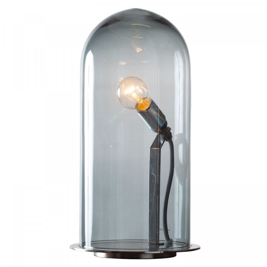 Ebb & Flow Speak Up! Pöytävalaisin M Savunharmaa / Kromi