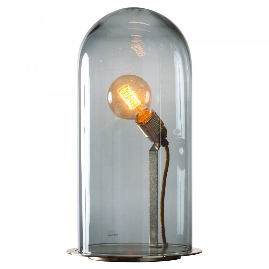 Ebb & Flow Speak Up! Pöytävalaisin M Savunharmaa / Messinki