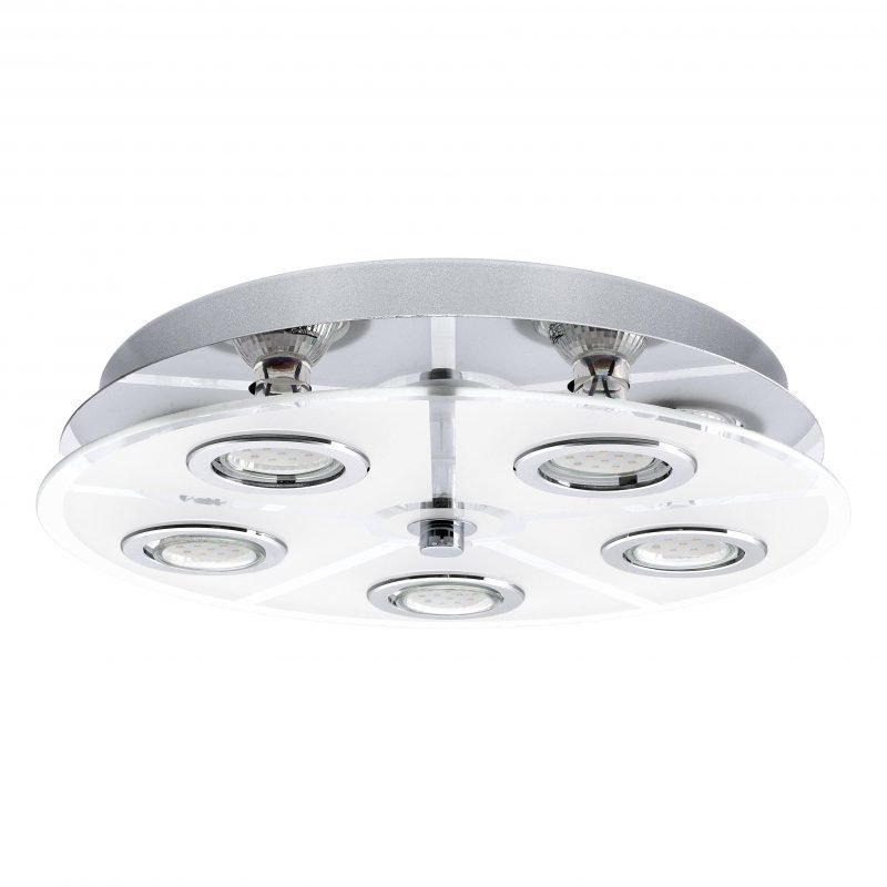 Eglo Kattovalaisin LED CABO 5-os. kromi