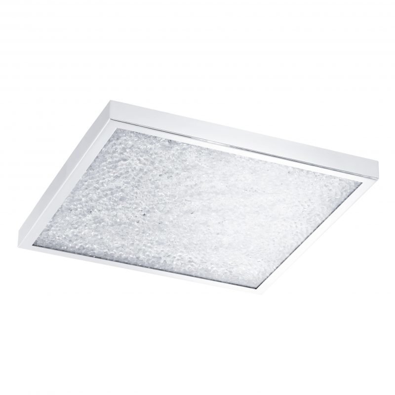 Eglo Kattovalaisin LED CARDITO 47x47 cm RGB kaukosäätimellä