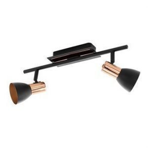 Eglo Kattovalaisin Musta Messinki