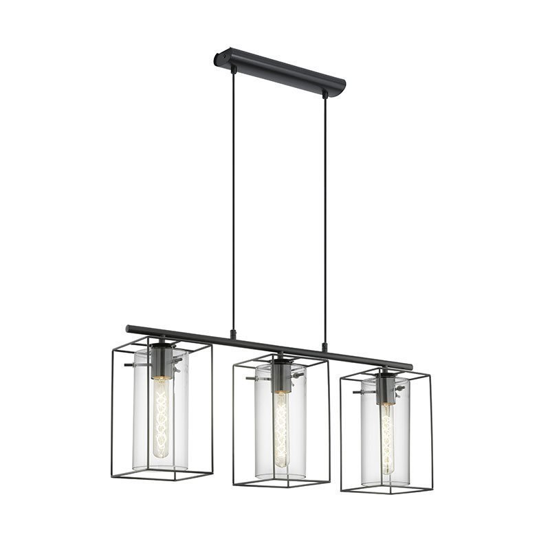 Eglo Loncino 3L Kattovalaisin Musta