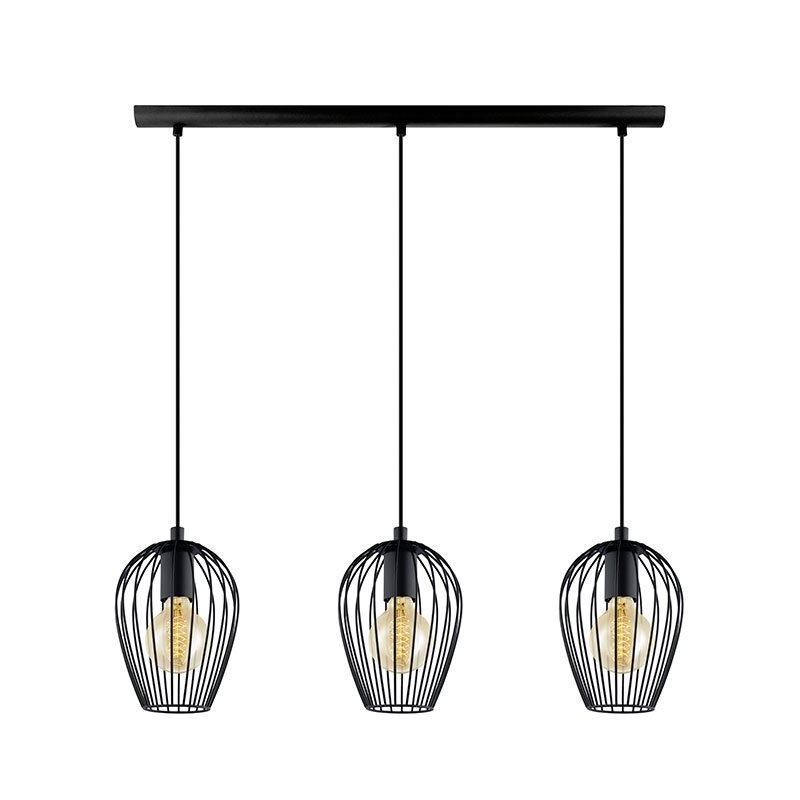 Eglo Newtown 3L Kattovalaisin Musta