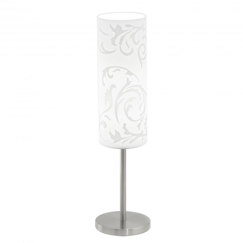 Eglo Pöytävalaisin AMADORA valkoinen printtilasi