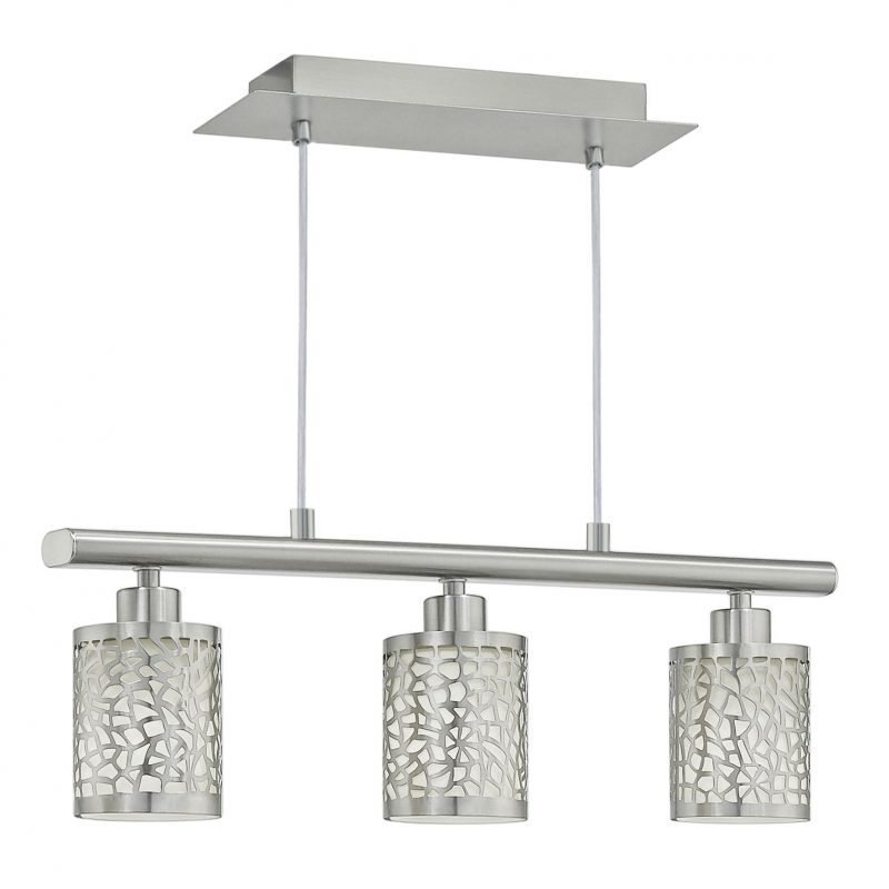 Eglo Riippuvalaisin ALMERA 1 3-osainen harjattu teräs