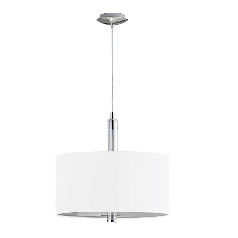 Eglo Riippuvalaisin HALVA 3x60W hipaisukytkimellä valkoinen