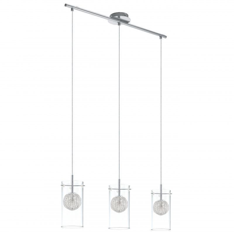 Eglo Riippuvalaisin LAMAS 3-osainen kromi