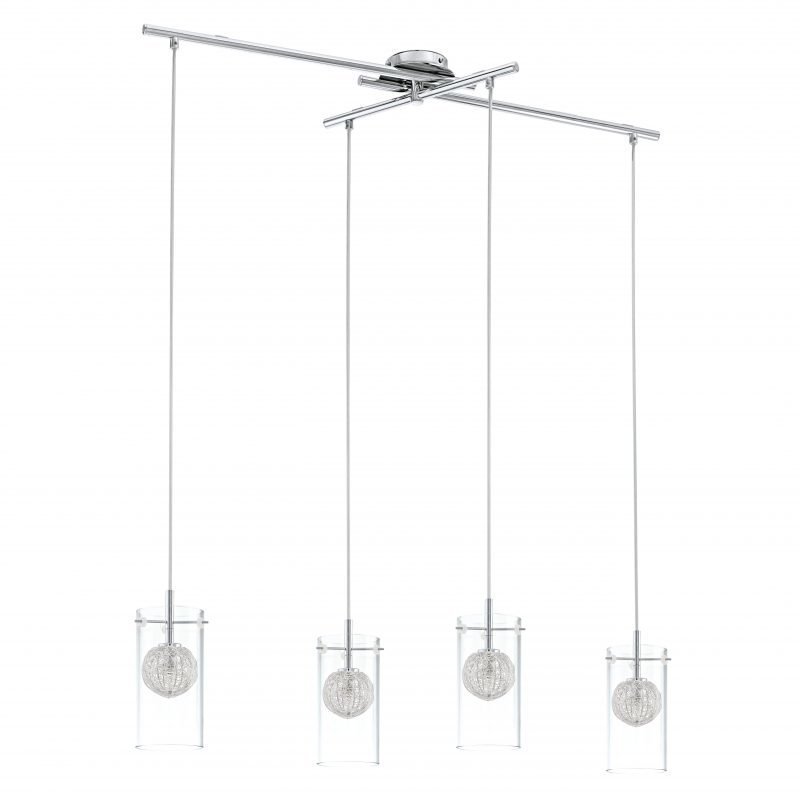 Eglo Riippuvalaisin LAMAS 4-osainen kromi