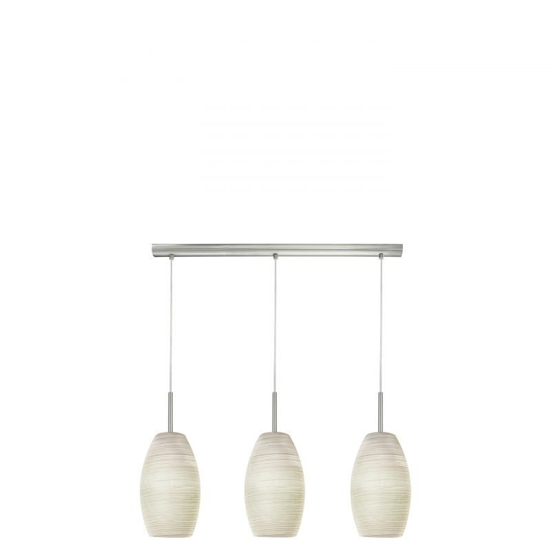 Eglo Riippuvalaisin LED BATISTA 3 3-osainen valkoinen