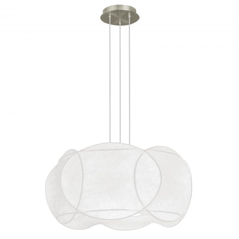 Eglo Riippuvalaisin Latalia Cocoon 3-os. teräs/Cocoon tekstiili