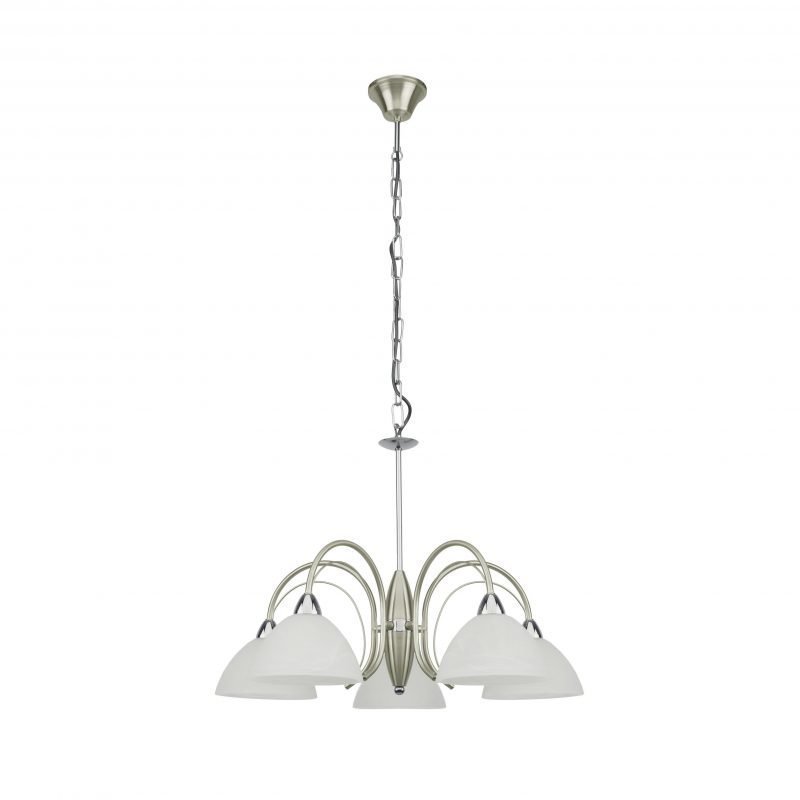 Eglo Riippuvalaisin MILEA 5-osainen harjattu teräs