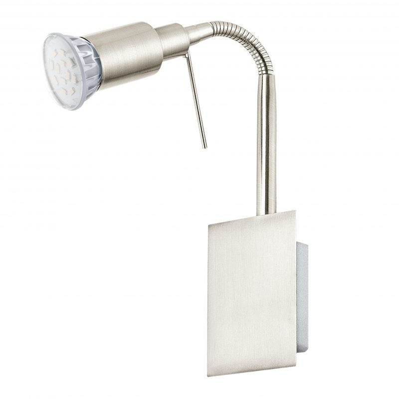 Eglo Seinävalaisin LED ERIDAN harjattu teräs