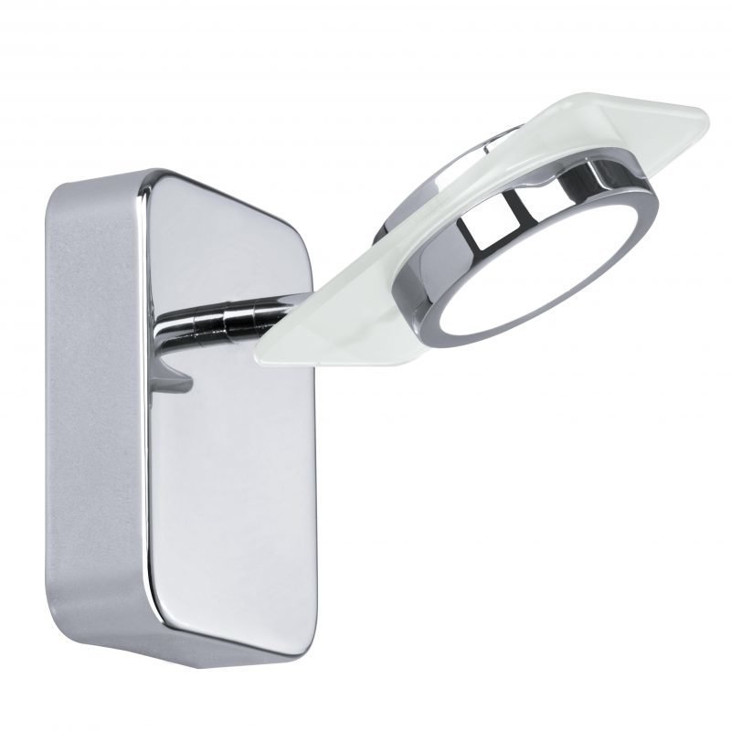 Eglo Seinävalaisin LED TINNARI kromi kytkimellä