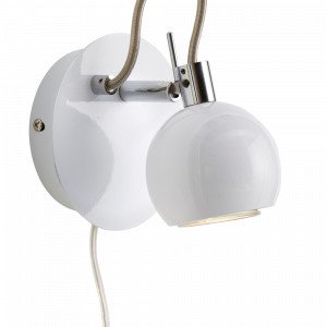 Ellos Ricky Seinävalaisin 1 Lamppu Valkoinen