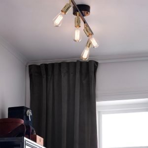 Ellos Sander Plafondi Musta