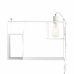 Ellos Shelfie Seinävalaisin Valkoinen